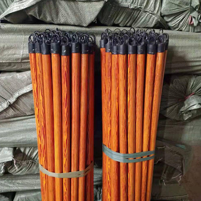 Hot Sale Eucalyptus Wood China Broom Stick Plastic Wire Long for Vanished Mop Handle House Cleaning Tools Manufacturer