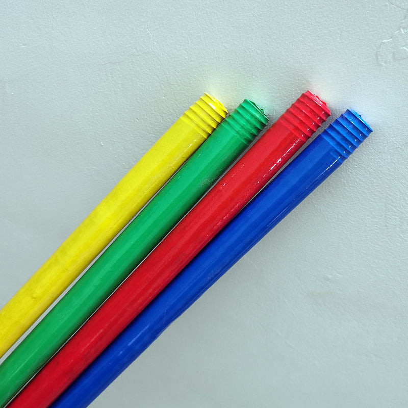 Plastic Lid Mop Handle Mop Stick Wood Broom Made By Chinese Manufacturer