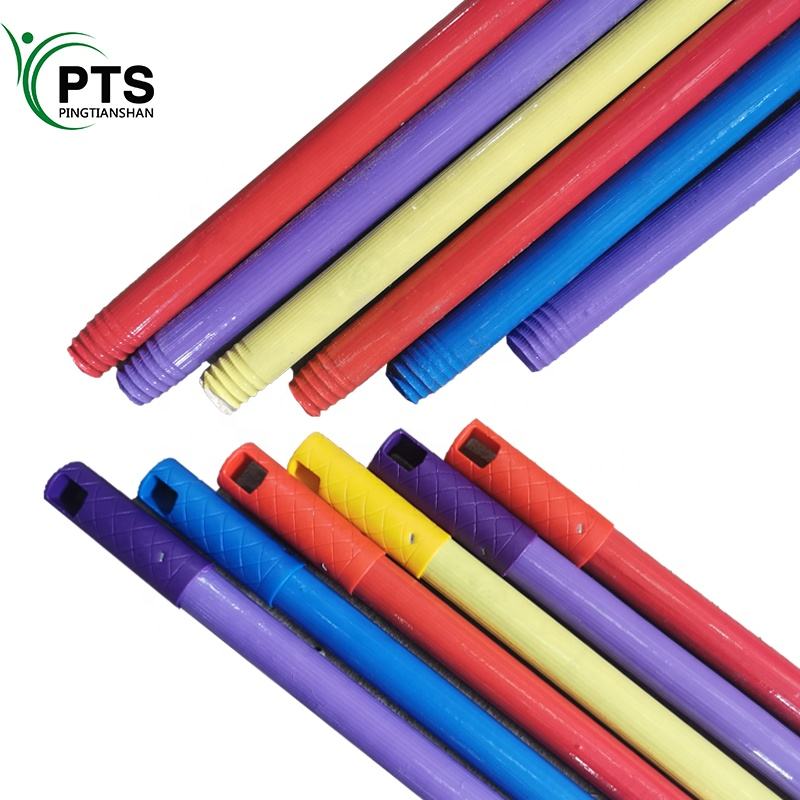 Plastic Lid Mop Handle Mop Stick Wood Broom Made By Chinese Manufacturer