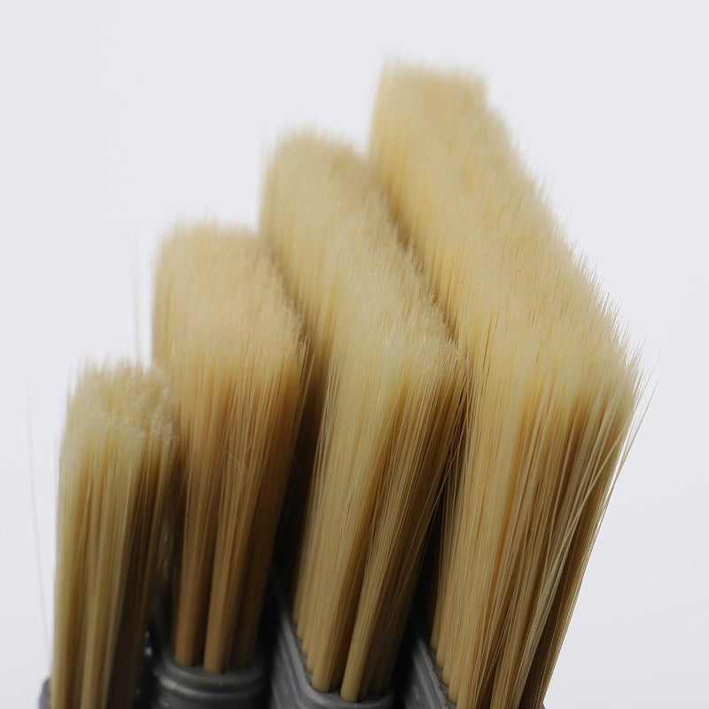 Plastic handle bristle brush paint brush all sharpened artificial silk brush cleaning with brush brush brush brush brush wholesale