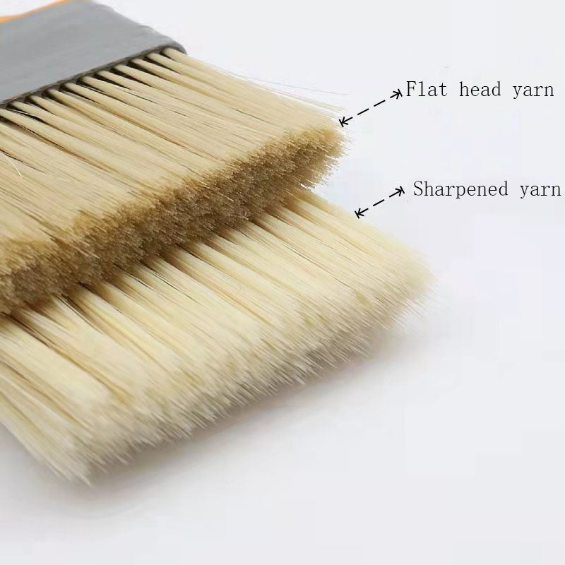 Plastic handle bristle brush paint brush all sharpened artificial silk brush cleaning with brush brush brush brush brush wholesale