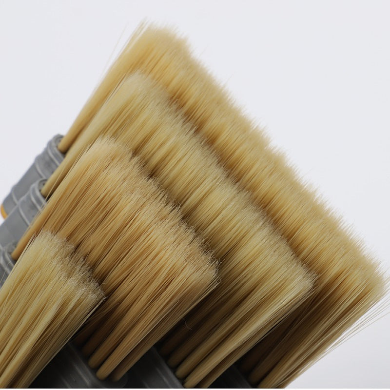 Plastic handle bristle brush paint brush all sharpened artificial silk brush cleaning with brush brush brush brush brush wholesale