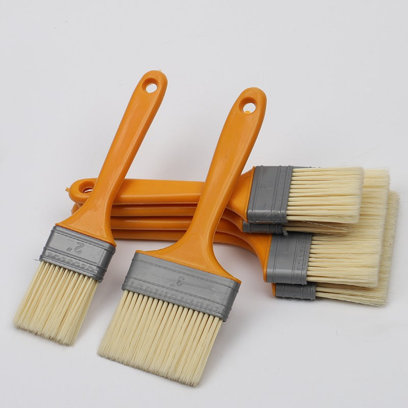 Plastic handle bristle brush paint brush all sharpened artificial silk brush cleaning with brush brush brush brush brush wholesale